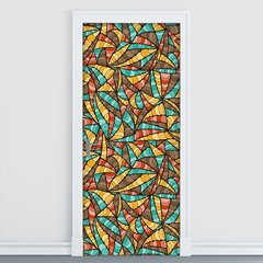 Adesivo Decorativo de Porta - Abstrato - 1697cnpt