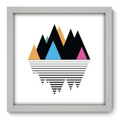 Quadro Decorativo com Moldura - Montanha - 169qna - comprar online