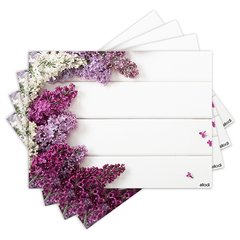 Jogo Americano com 4 peças - Flores - Floral - 1703Jo