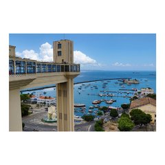 Painel Adesivo de Parede - Salvador - Bahia - 1703pn - comprar online