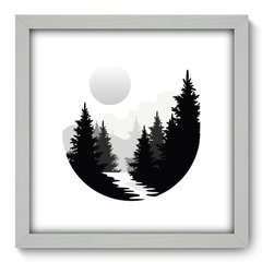 Quadro Decorativo com Moldura - Montanha - 170qna - comprar online