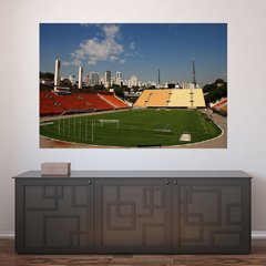 Painel Adesivo de Parede - Campo De Futebol - 1713pn