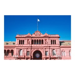 Painel Adesivo de Parede - Buenos Aires - Argentina - Casa Rosada - 1728pn - comprar online