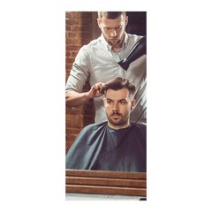 Adesivo Decorativo de Porta - Barbearia - 1729cnpt na internet