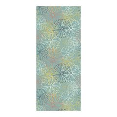 Adesivo Decorativo de Porta - Flores - 173cnpt na internet