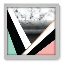 Quadro Decorativo com Moldura - Mármore - 173qna - comprar online