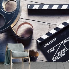 Papel de Parede Cinema Filme Rolo Sala Painel Adesivo - 174pc
