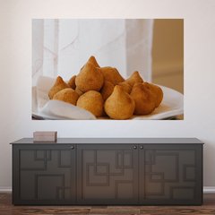 Painel Adesivo de Parede - Coxinha - Cozinha - Lanchonete - 1760pn
