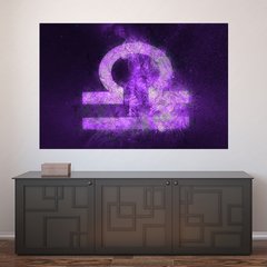 Painel Adesivo de Parede - Signos - Libra - 1775pn