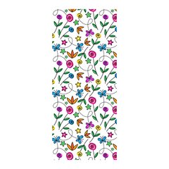 Adesivo Decorativo de Porta - Flores - 1790cnpt na internet