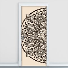 Adesivo Decorativo de Porta - Mandala - 1791cnpt