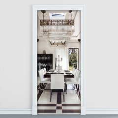 Adesivo Decorativo de Porta - Sala de Jantar - 179cnpt