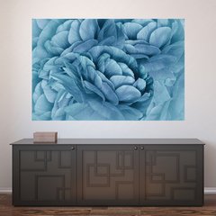 Painel Adesivo de Parede - Flor Azul - Flores - 1805pn