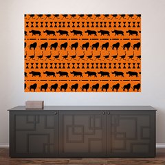 Painel Adesivo de Parede - Safari - Animais - 1815pn