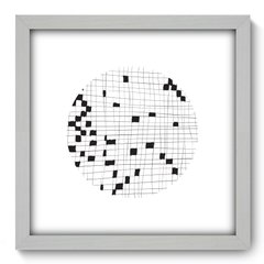 Quadro Decorativo com Moldura - Rabiscos - 182qna - comprar online