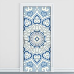 Adesivo Decorativo de Porta - Mandala - 1838cnpt