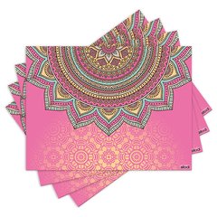 Jogo Americano com 4 peças - Mandala - 1841Jo