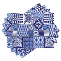 Jogo Americano com 4 peças - Abstrato - Mandalas - 1845Jo