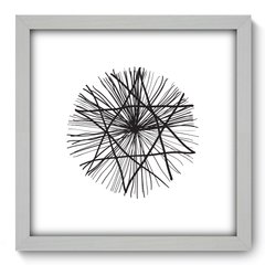 Quadro Decorativo com Moldura - Rabiscos - 184qna - comprar online