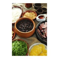 Painel Adesivo de Parede - Comida Brasileira - Feijoada - Restaurante - 1851pn - comprar online