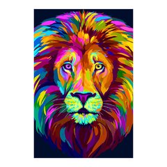 Painel Adesivo de Parede - Leão - Animais - 1869pn - comprar online