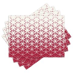 Jogo Americano com 4 peças - Abstrato - Geométrico - 1872Jo