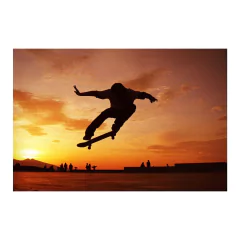 Painel Adesivo de Parede - Skate - Skateboard - 1878pn - comprar online