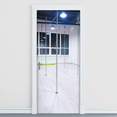Adesivo Decorativo de Porta - Pole Dance - 1881cnpt