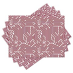Jogo Americano com 4 peças - Abstrato - Geométrico - 1883Jo