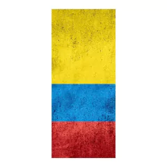 Adesivo Decorativo de Porta - Bandeira Colômbia - 1891cnpt na internet