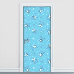 Adesivo Decorativo de Porta - Ursinhos - Infantil - 1931cnpt