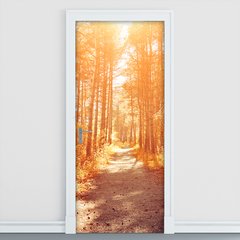Adesivo Decorativo de Porta - Floresta - 1959cnpt