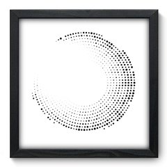 Quadro Decorativo com Moldura - Abstrato - 195qna