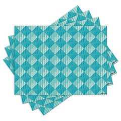 Jogo Americano com 4 peças - Geométrico - Abstrato - 1963Jo