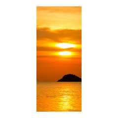 Adesivo Decorativo de Porta - Pôr do sol - 1968cnpt na internet