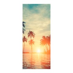 Adesivo Decorativo de Porta - Pôr do sol - 1985cnpt na internet