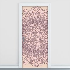 Adesivo Decorativo de Porta - Mandala - 1992cnpt