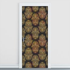 Adesivo Decorativo de Porta - Hamsa - 2004cnpt
