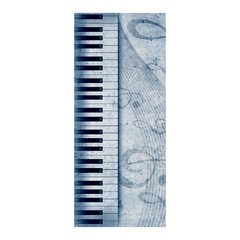 Adesivo Decorativo de Porta - Teclado - Música - 201cnpt na internet