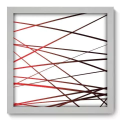 Quadro Decorativo com Moldura - Linhas - 201qna - comprar online