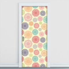 Adesivo Decorativo de Porta - Mandalas - 2024cnpt