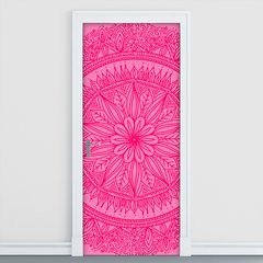 Adesivo Decorativo de Porta - Mandala - 2031cnpt
