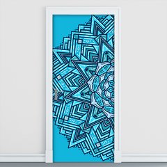 Adesivo Decorativo de Porta - Mandala - 2033cnpt