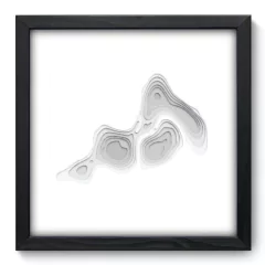 Quadro Decorativo com Moldura - Relevo - 203qna