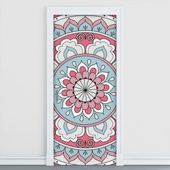 Adesivo Decorativo de Porta - Mandala - 2043cnpt