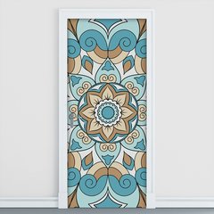 Adesivo Decorativo de Porta - Mandala - 2045cnpt