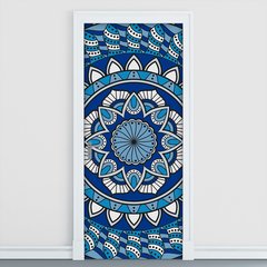 Adesivo Decorativo de Porta - Mandala - 2047cnpt