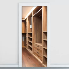 Adesivo Decorativo de Porta - Closet - Armário - 204cnpt