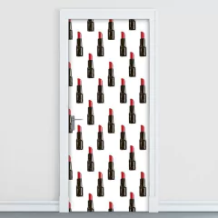 Adesivo Decorativo de Porta - Salão de Beleza - 2056cnpt