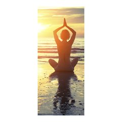 Adesivo Decorativo de Porta - Yoga - 205cnpt na internet